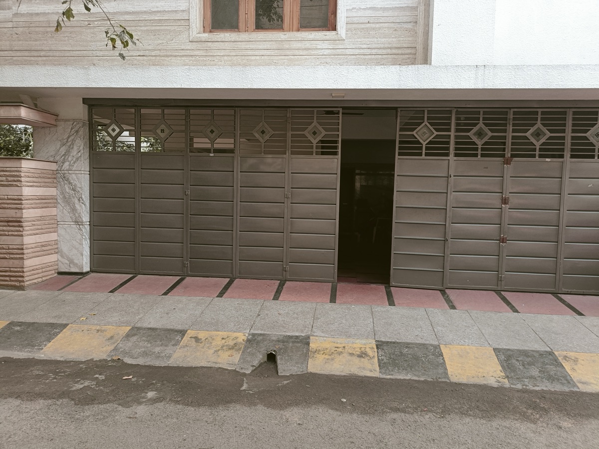 Automated Space Saving Bi-Fold Gate Bangalore